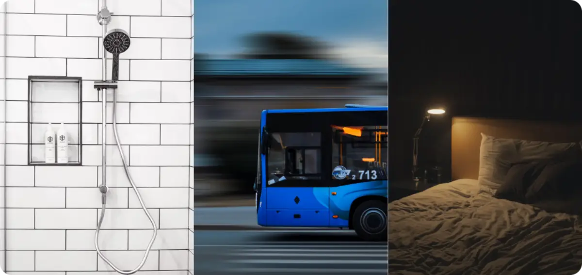 아이디어가 샘솟는 삼대장! Bath(샤워 중), Bus(이동 중), Bed(잠들기 전)
