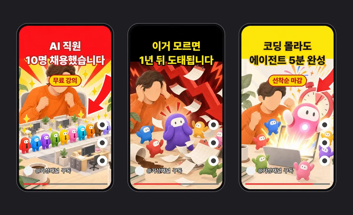이런 광고, 한 번쯤 보셨죠? 실제 광고를 흉내 내 만든 가상의 화면입니다.